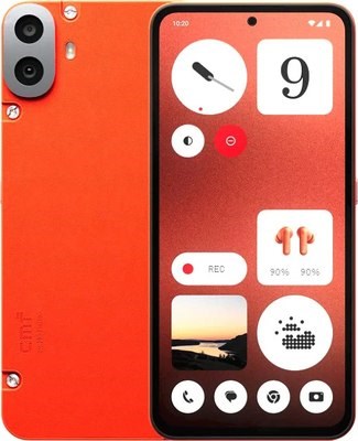 Смартфон CMF Phone 1 8GB256GB / A10400115 (оранжевый) 9407076 - фото 47